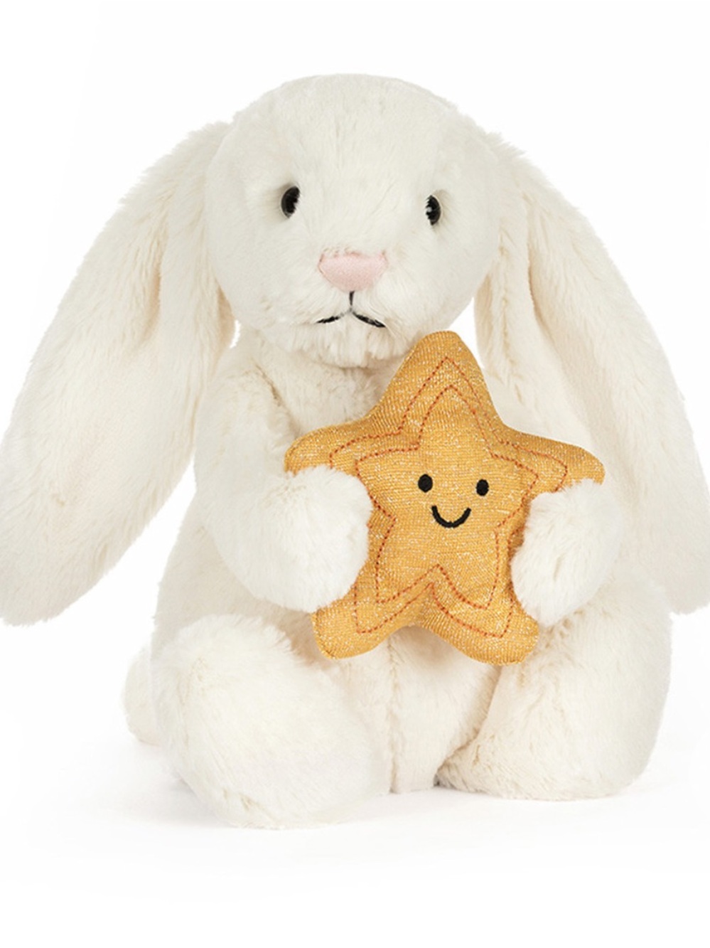NWT : Jellycat Cream Bunny With Star